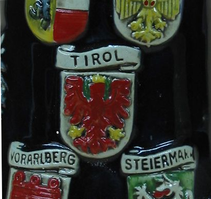 Bierkrug Österreichische Wappen