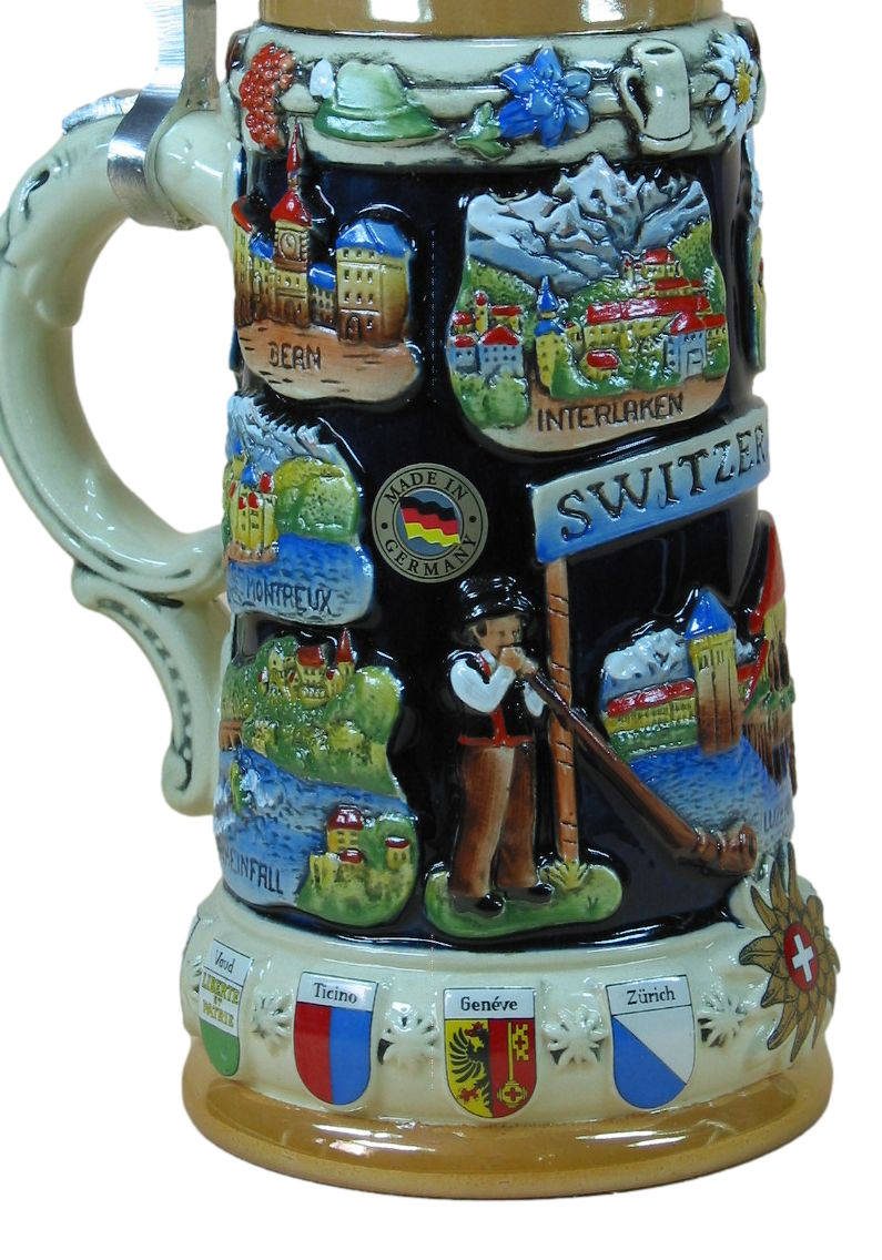 Bierkrug Schweiz Wilhelm Tell